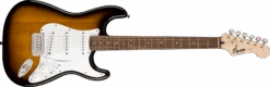 Squier Stratocaster® Pack, Laurel Fingerboard, Brown Sunburst, Gig Bag, 10G - 120V -Faders Music Store squier stratocaster pack laurel fingerboard brown sunburst gig bag 10g 120v fmic 455457