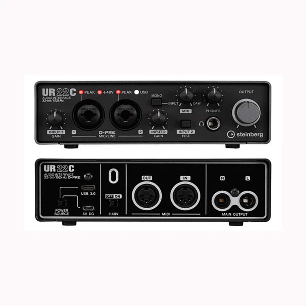 Yamaha Steinberg UR22C 2x2 USB 3.0 Audio Interface 2 Yamaha Steinberg UR22C 2x2 USB 3.0 Audio Interface - Image 2