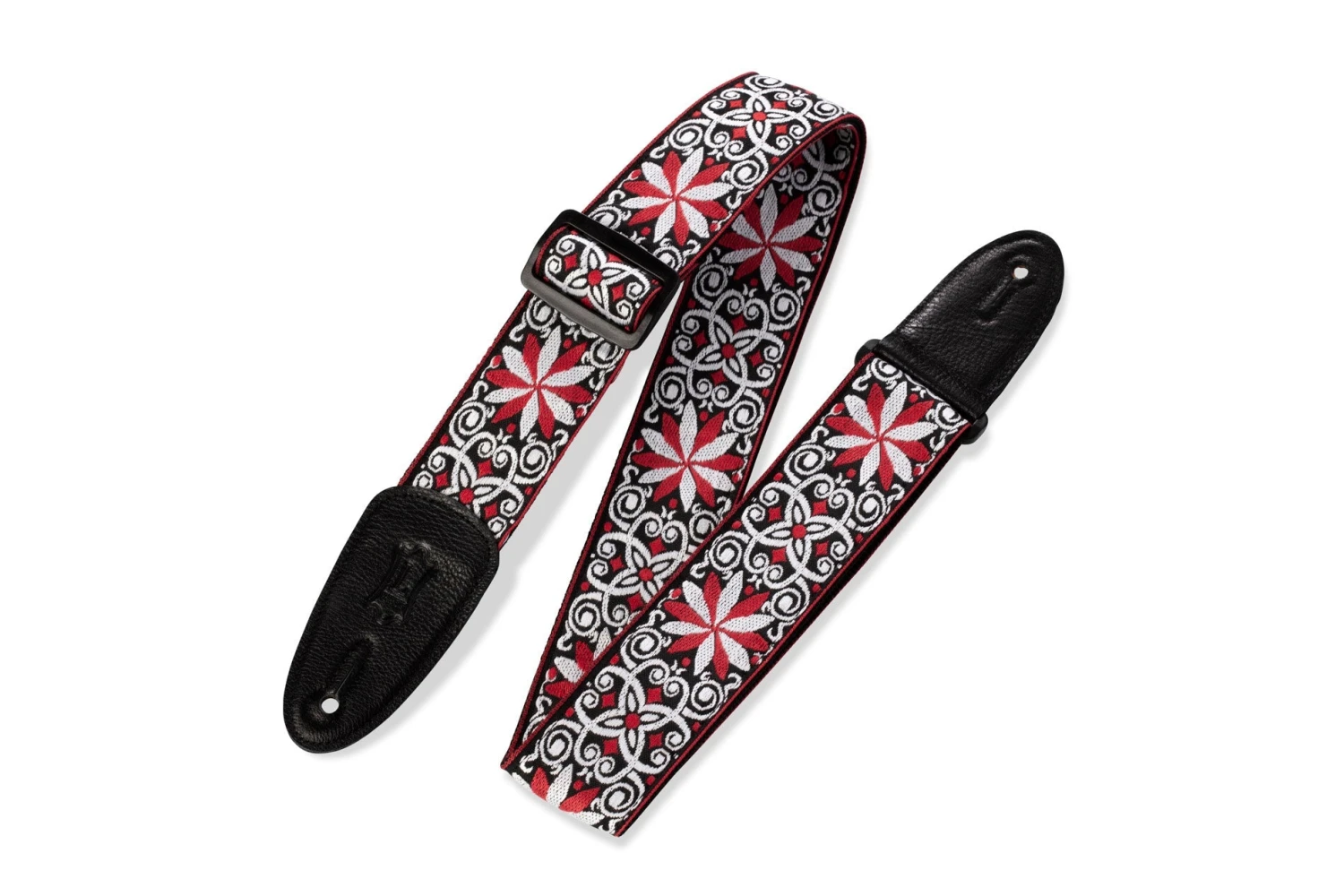 STRAP GUITAR LEVY’S 2″ 60’s Hootenanny Jacquard Weave With Polypropylene Backing, M8HT 2 STRAP GUITAR LEVY’S 2″ 60’s Hootenanny Jacquard Weave With Polypropylene Backing, M8HT - Image 2