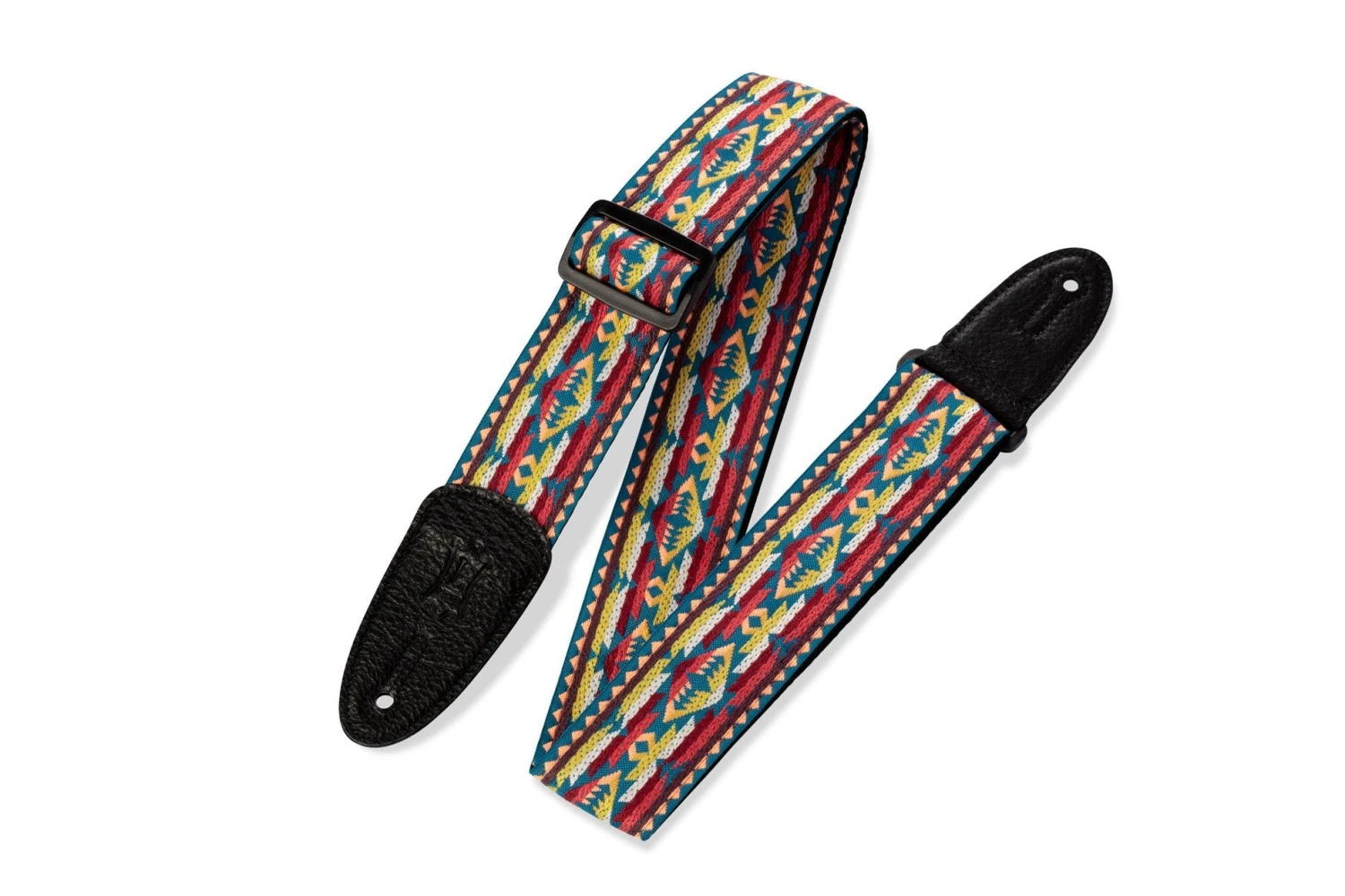 STRAP GUITAR LEVY’S 2″ 60’s Hootenanny Jacquard Weave With Polypropylene Backing, M8HT 3 STRAP GUITAR LEVY’S 2″ 60’s Hootenanny Jacquard Weave With Polypropylene Backing, M8HT - Image 3