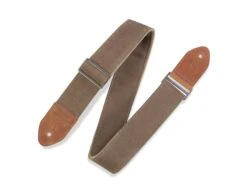STRAP GUITAR LEVY’S 2" Traveler Waxed Canvas Guitar Strap With Cotton Backing
