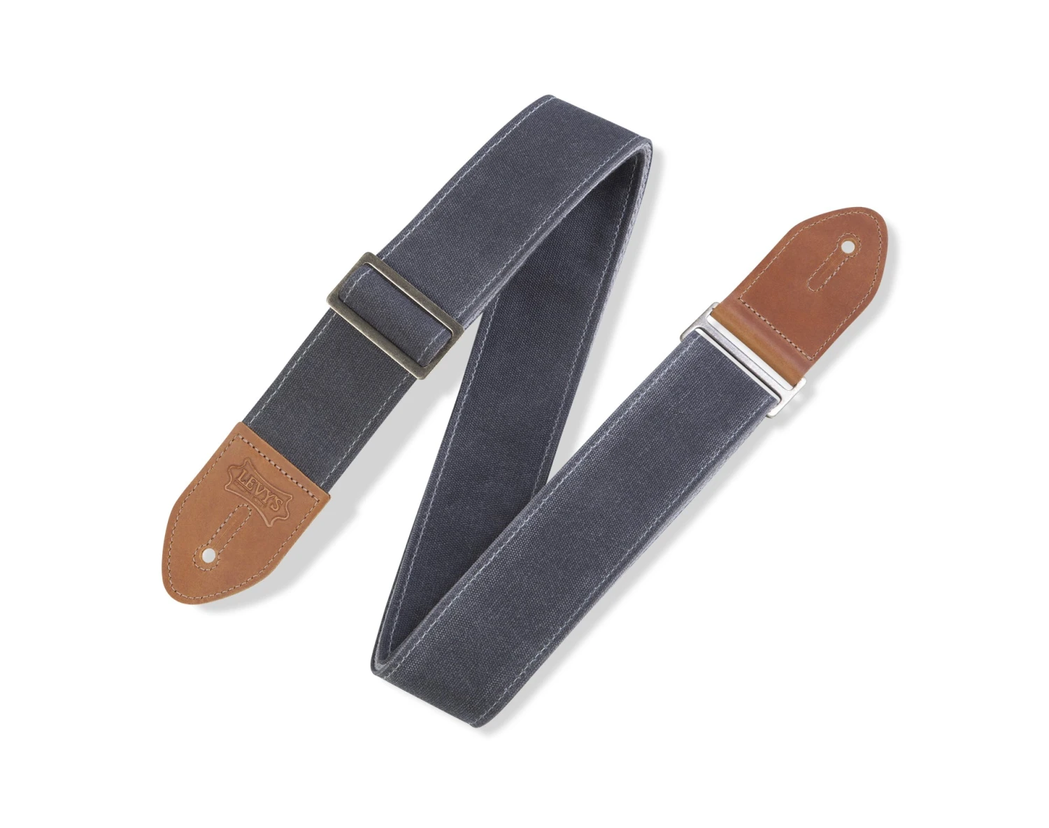STRAP GUITAR LEVY’S 2" Traveler Waxed Canvas Guitar Strap With Cotton Backing 5 STRAP GUITAR LEVY’S 2" Traveler Waxed Canvas Guitar Strap With Cotton Backing - Image 5