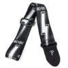 STRAP GUITAR POLYESTER AC/DC PERRI'S LEATHERS 2" WIDE -Faders Music Store strap guitar polyester acdc perris leathers 2 wide faders music inc 278686