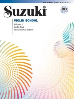 Suzuki Violin School - Volume 3 With CD - International Edition
