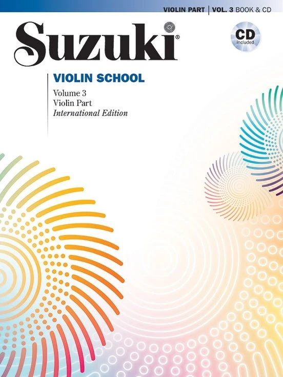 Suzuki Violin School - Volume 3 With CD - International Edition 1 Suzuki Violin School - Volume 3 With CD - International Edition