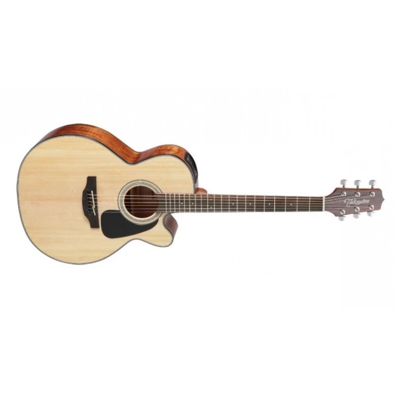 Takamine Nex Cutaway Acoustic-Electric Guitar, Natural 1 Takamine Nex Cutaway Acoustic-Electric Guitar, Natural