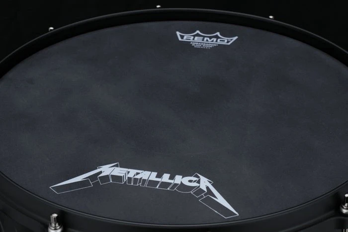 TAMA Lars Ulrich Signature Snare Limited Metallica “Black Album” 30th Anniversary Edition 4 TAMA Lars Ulrich Signature Snare Limited Metallica “Black Album” 30th Anniversary Edition - Image 4