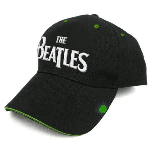 THE BEATLES UNISEX BASEBALL CAP: DROP T LOGO (BADGE) 1 THE BEATLES UNISEX BASEBALL CAP: DROP T LOGO (BADGE)