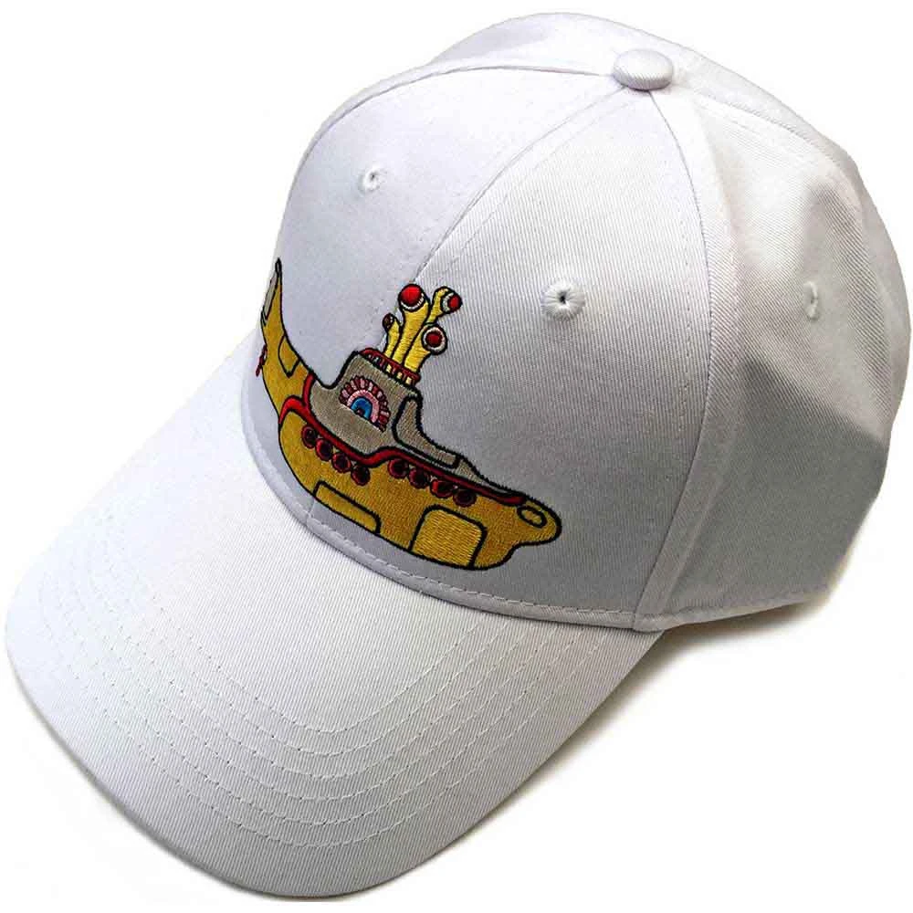 The Beatles Unisex Baseball Cap Yellow Submarine (White) 1 The Beatles Unisex Baseball Cap Yellow Submarine (White)