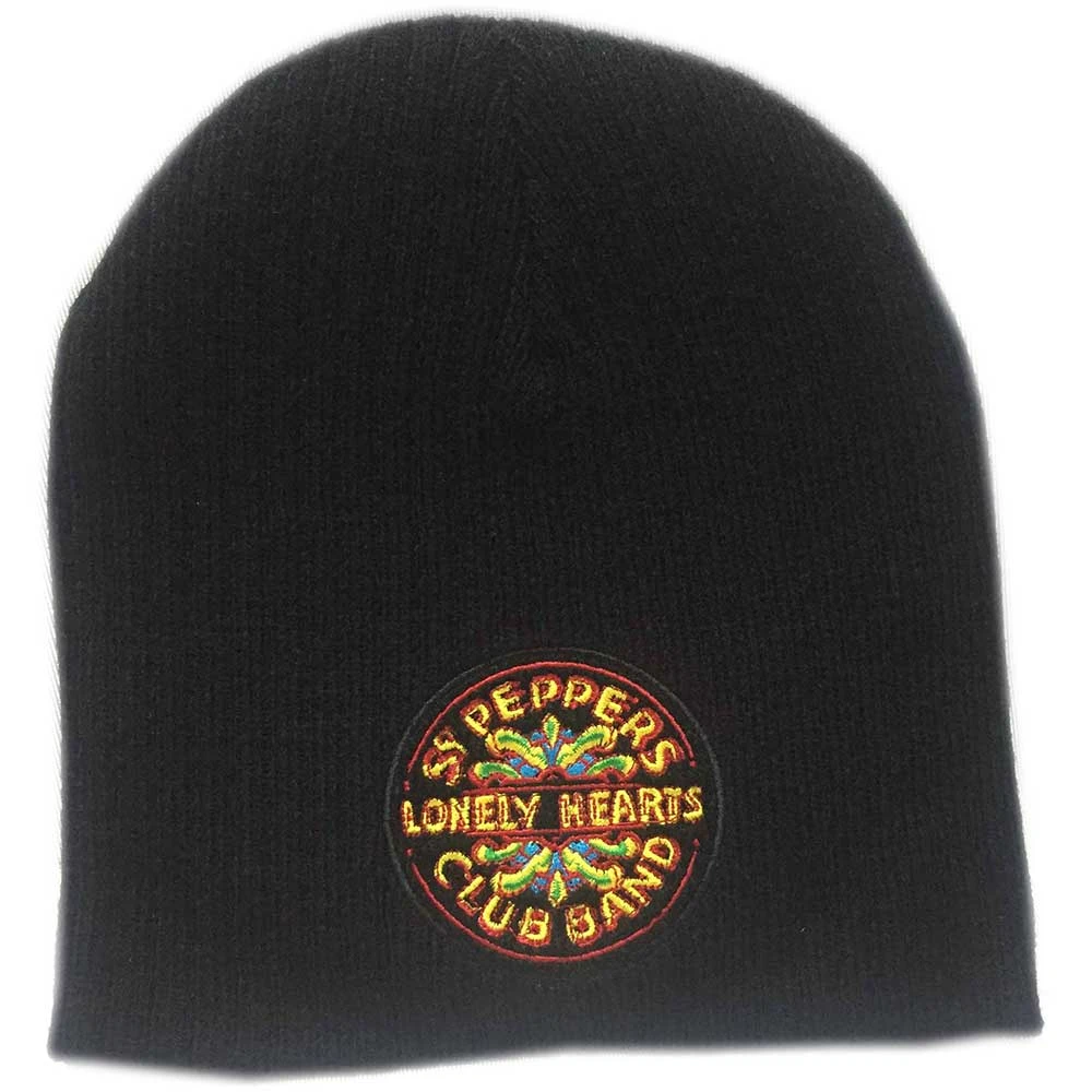 THE BEATLES UNISEX BEANIE HAT: SGT. PEPPER 1 THE BEATLES UNISEX BEANIE HAT: SGT. PEPPER