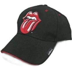 THE ROLLING STONES UNISEX BASEBALL CAP: CLASSIC TONGUE