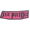 THE SEX PISTOLS STANDARD PATCH: LOGO 3 THE SEX PISTOLS STANDARD PATCH: LOGO -Faders Music Store the sex pistols standard patch logo rock off trade 554163