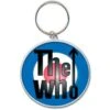 THE WHO KEYCHAIN: TARGET LOGO (ENAMEL IN-FILL) 3 THE WHO KEYCHAIN: TARGET LOGO (ENAMEL IN-FILL) -Faders Music Store the who keychain target logo enamel in fill rock off trade 929048
