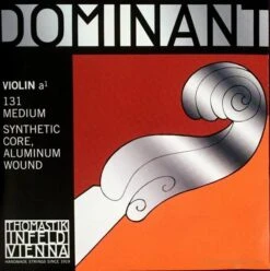Thomastik-Infeld Dominant Violin Single A String 4/4 - Synthetic/Aluminum Wound