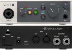 Universal Audio Volt 1 1-in/2-out USB 2.0 Audio Interface -Faders Music Store universal audio volt 1 1 in2 out usb 20 audio interface yorkville 478967