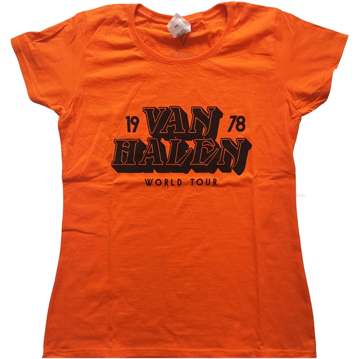 VAN HALEN LADIES TEE: WORLD TOUR '78 1 VAN HALEN LADIES TEE: WORLD TOUR '78
