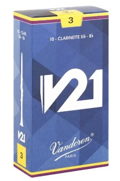 Vandoren Bb Clarinet V21 Reeds Box Of 10