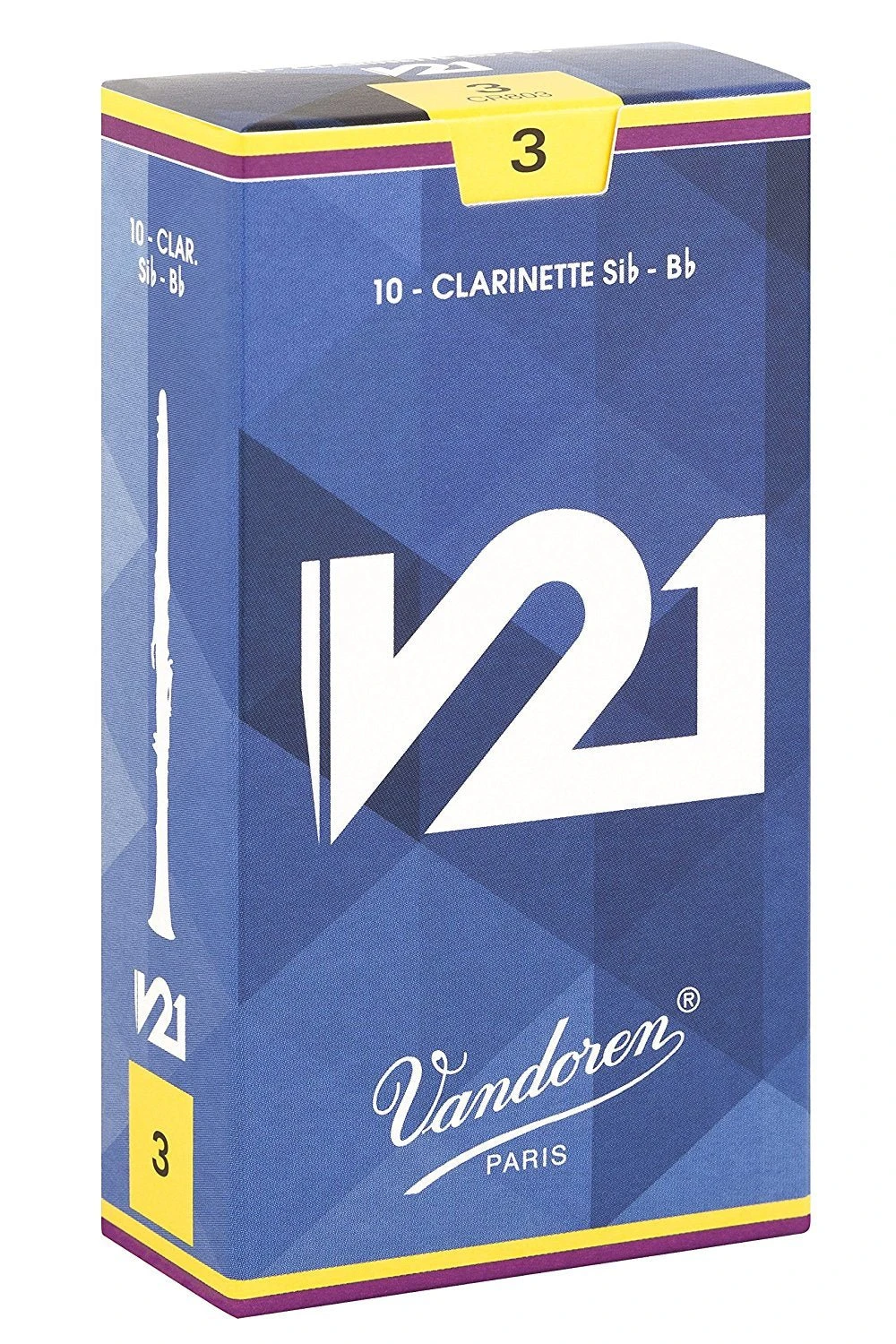 Vandoren Bb Clarinet V21 Reeds Box Of 10 1 Vandoren Bb Clarinet V21 Reeds Box Of 10