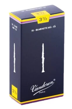 Vandoren Eb Clarinet Traditional Reeds Strength 3.5