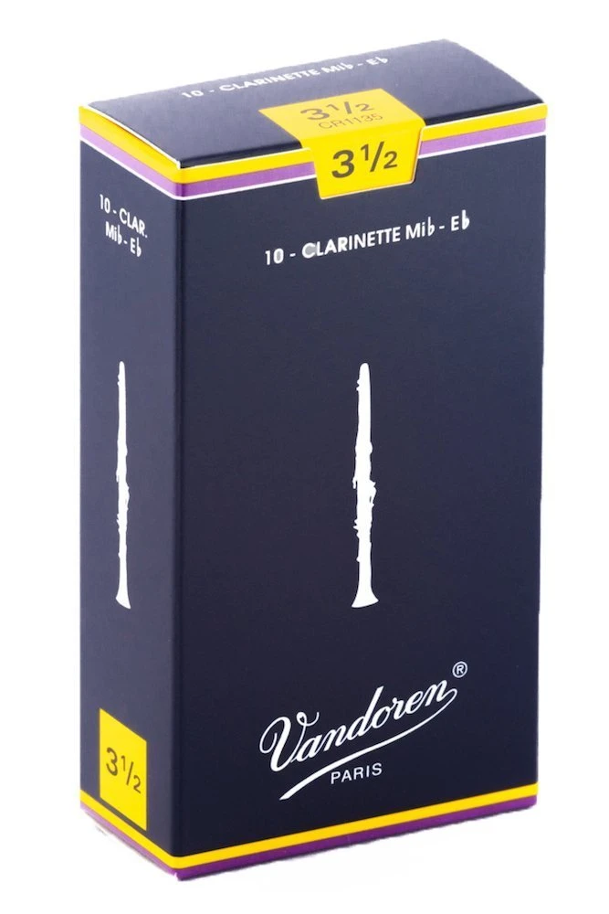 Vandoren Eb Clarinet Traditional Reeds Strength 3.5 1 Vandoren Eb Clarinet Traditional Reeds Strength 3.5