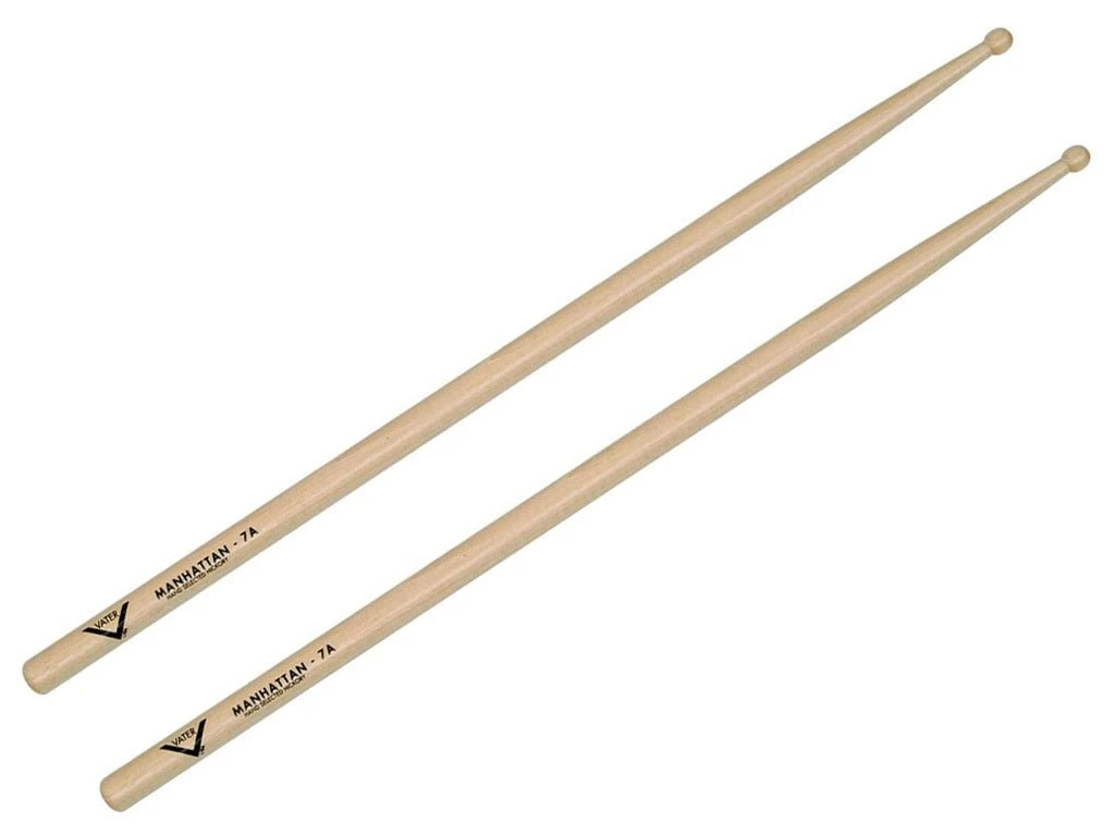 Vater 7A Manhattan Wood Tip Drumstick 1 Vater 7A Manhattan Wood Tip Drumstick