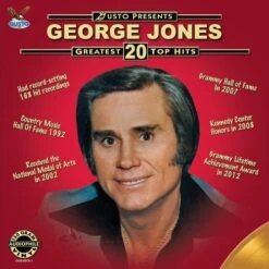 VINYL GEORGE JONES 20 Greatest Top Hits