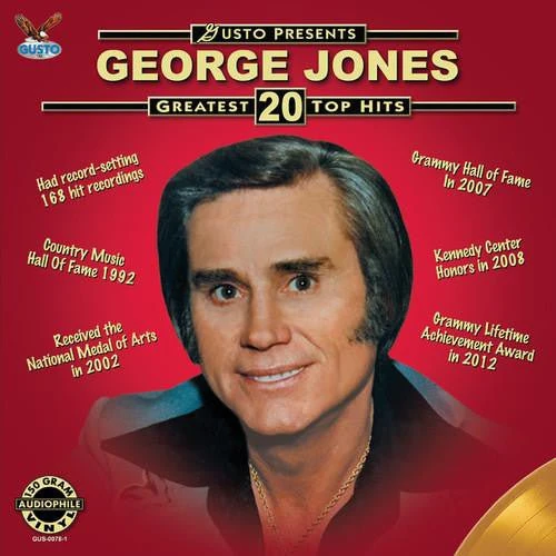 VINYL GEORGE JONES 20 Greatest Top Hits 1 VINYL GEORGE JONES 20 Greatest Top Hits