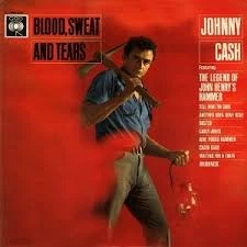 VINYL JOHNNY CASH BLOOD, SWEAT AND TEARS