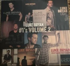 VINYL Luke Bryan #1's Volume 2 (Tangerine Orange)