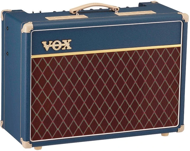 Vox Limited Edition AC15 Custom Guitar Amp Combo - 12", Royal Blue 2 Vox Limited Edition AC15 Custom Guitar Amp Combo - 12", Royal Blue - Image 2