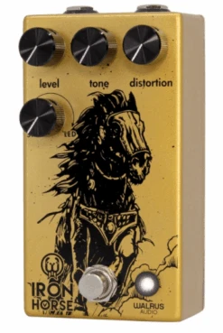 Walrus Audio Iron Horse LM308 Distortion -Faders Music Store walrus audio iron horse lm308 distortion walrus audio 101385
