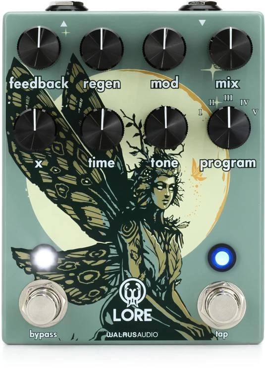 Walrus Audio Lore Reverse Soundscape Generator Reverb Pedal 1 Walrus Audio Lore Reverse Soundscape Generator Reverb Pedal