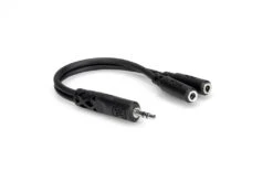 Y Cable, 3.5 Mm TRS To Dual 3.5 Mm TRSF