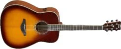 Yamaha FG TransAcoustic Guitar W/Solid Spruce Top, Brown Sunburst