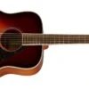 Yamaha FG820 Dreadnought Acoustic - Brown Sunburst 3 Yamaha FG820 Dreadnought Acoustic - Brown Sunburst -Faders Music Store yamaha fg820 dreadnought acoustic brown sunburst yamaha 383784