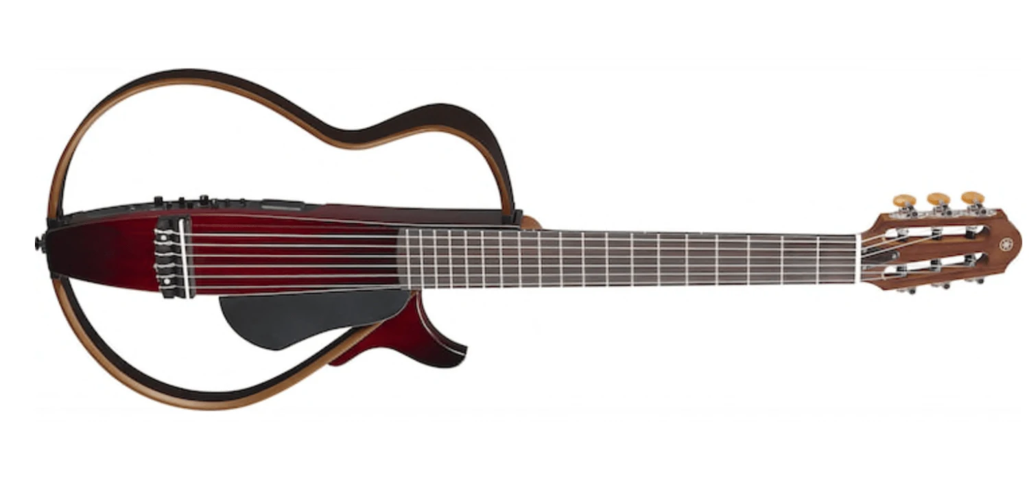 YAMAHA SILENT GUITARSLG200N CRIMSON RED BURST 1 YAMAHA SILENT GUITARSLG200N CRIMSON RED BURST