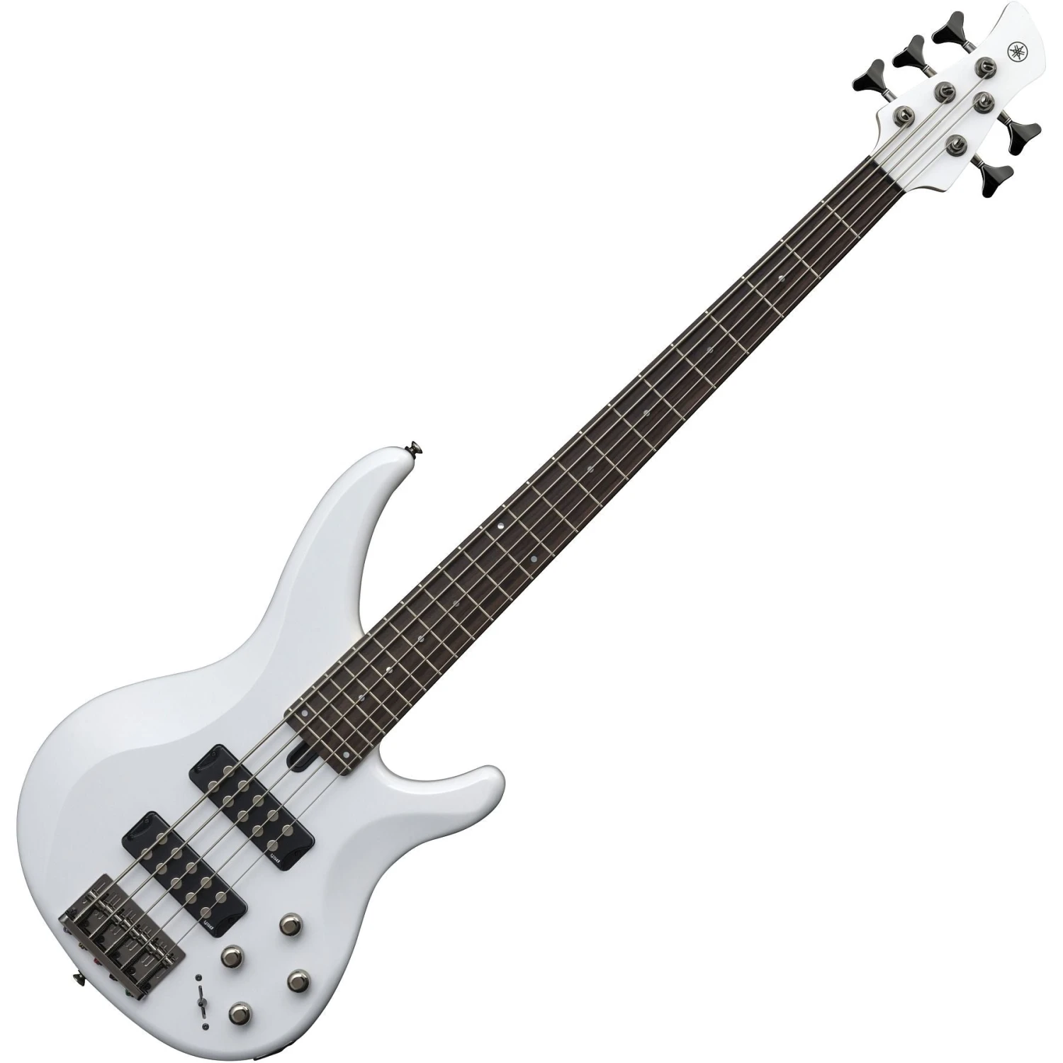 Yamaha TRBX305 5 String Bass Guitar White 2 Yamaha TRBX305 5 String Bass Guitar White - Image 2