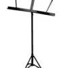 Yorkville BS-103B Basic Folding Music Stand In Black 3 Yorkville BS-103B Basic Folding Music Stand In Black -Faders Music Store yorkville bs 103b basic folding music stand in black yorkville 688628