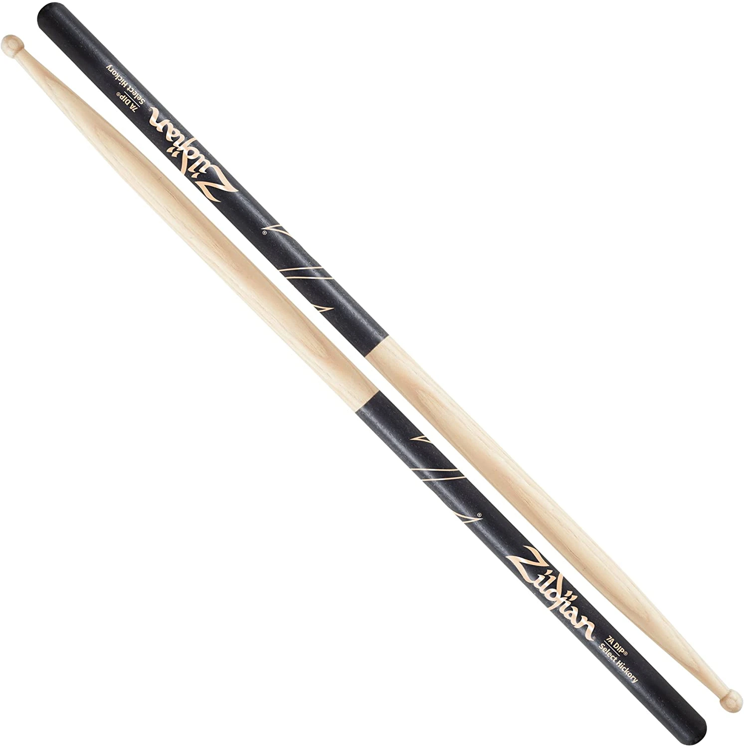 Zildjian 7A Black DIP Drumsticks 1 Zildjian 7A Black DIP Drumsticks